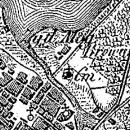 Map of cemetery in Augustow 1843